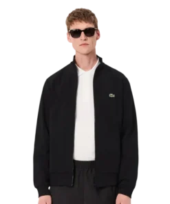 Sudadera Lacoste con Cremallera Negro 2025