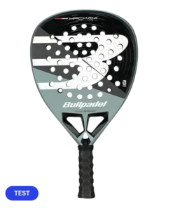 Pala de TEST Bullpadel Hack 04 2026