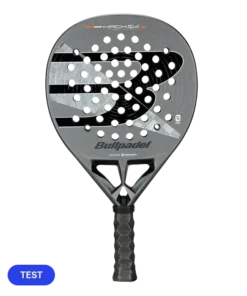 Pala de TEST Bullpadel Hack 04 Hybrid 2026
