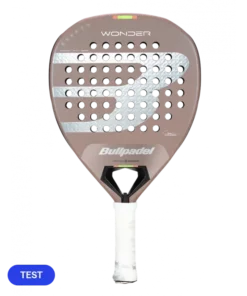 Pala de TEST Bullpadel Wonder 2026