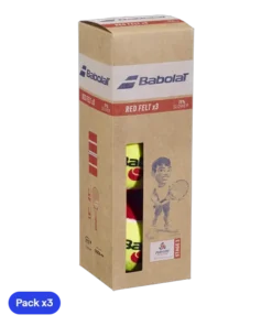 Pelotas Babolat Stage 3 Red Felt Minitenis