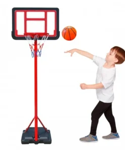 ARO BASQUETBOL CON PEDESTAL NIÑO UK TIME 1.05 MTS A 1.65 MTS ALTURA