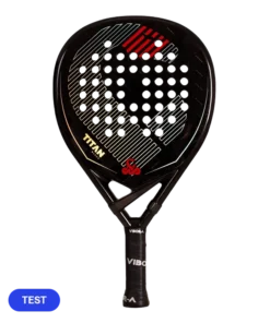 Pala de TEST VIBOR-A Titan 15K Black 2026