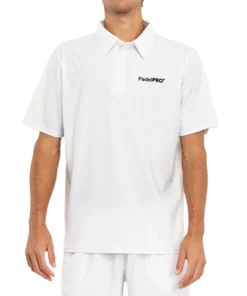 Polo Pro Elite PadelPRO Blanco