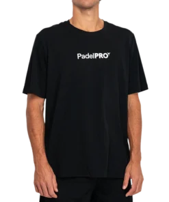 Camiseta Pro Basic PadelPRO Negra