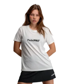 Camiseta Pro Basic Mujer PadelPRO Blanca