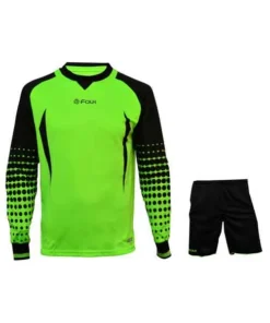 Set Arquero Bremen Amarillo Neon/Negro Talla M