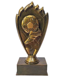 TROFEO RESINA HP 04 ZAPATO FUTBOL 18CM