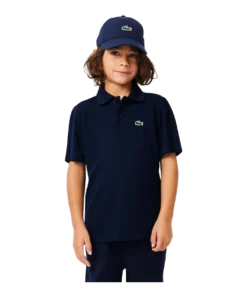 Polo Lacoste Ultra Dry Junior Azul Marino