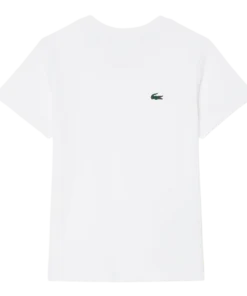 Camiseta Lacoste Ultra Dry Blanco Junior