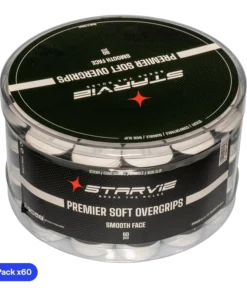 Tambor Overgrips Starvie Tacky Touch Smooth Blanco (x60)