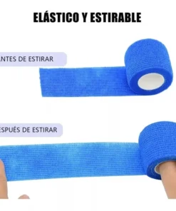 VENDA COHESIVA DSJ 2.5 CM ANCHO X 4.5 MTS LARGO