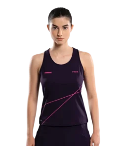 Camiseta de Tirantes Nox Pro Woman Blackberry