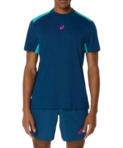 Camiseta Asics Court SS Mako Blue 2025