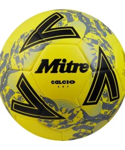 BALON FUTBOL MITRE CALCIO AMARILLO/NEGRO/GRIS N°4