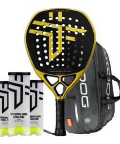 Pack Pala Oxdog Ultimate Smash 2025 + Paletero Oxdog FEP hyper pro thermo padel bag + 3 Botes de pelotas Oxdog BOOST+