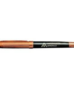 Bolígrafo Metálico Encobrizado Negro L76