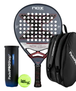 Pack Pala Nox AT10 Genius 12K 2025 Agustín Tapia + Paletero PadelPROShop + Pelotas PadelPROShop Fast
