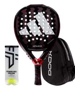 Pack Pala Adidas Metalbone 3.3 Ale Galán + Paletero Oxdog Ultra Tour Negro + Pelotas Oxdog BOOST+