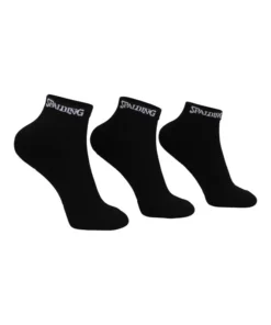 CALCETINES CORTOS SPALDING NEGROS 35-39