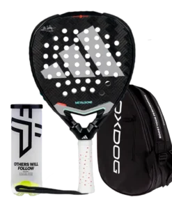 Pack Pala Adidas Metalbone 3.4 2025 Ale Galán + Paletero Oxdog Ultra Tour Negro + Pelotas Oxdog BOOST+