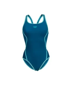 TRAJE DE BAÑO MUJER ARENA PERFORMANCE PRO FILE SWIMSUIT V BACK AZ/TURQ