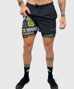 Eco Short KONKO 2 en 1 Black Quechua
