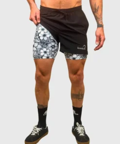 Eco Short KONKO 2 en 1 Black Out