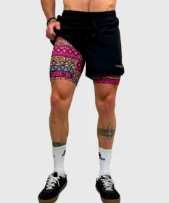 Eco Short KONKO 2 en 1 Zip Tribu