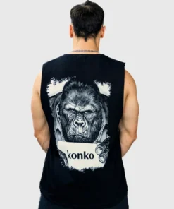 Sudadera Tank Wild Rage Negra konko