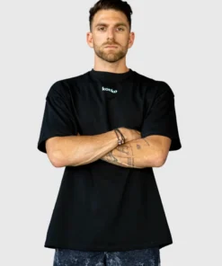 Polera Over Size Flex Cotton Negra