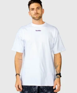 Polera Over Size Flex Cotton Blanca