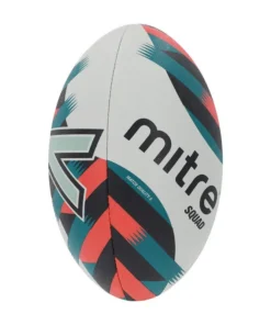 BALON RUGBY MITRE SQUAD COLOR BLANCO/NARANJO/VERDE