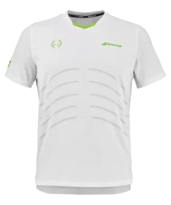 Camiseta Babolat Réplica White/White 2026 J. Lebrón
