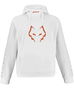 Sudadera Babolat White/White 2026 J. Lebrón