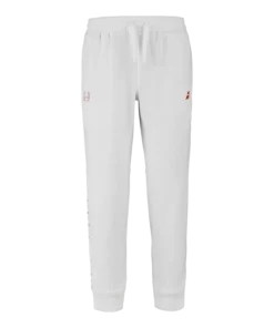 Pantalón Largo Babolat Algodón White/White 2026 J. Lebrón