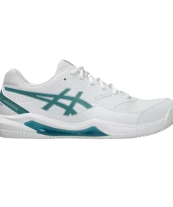 Zapatillas Asics Gel-Dedicate 8 Padel White/Misty Pine 2026
