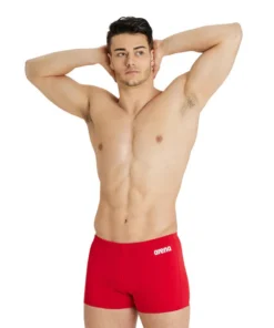 TRAJE DE BAÑO JAMMER HOMBRE TEAM SWIM RED WHITE