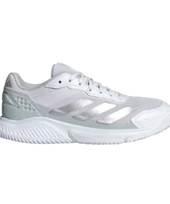 Zapatillas Adidas Courtquick Blanco/Plata Mujer 2026