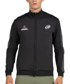 Sudadera Bullpadel Pindaro Premier Padel Negro
