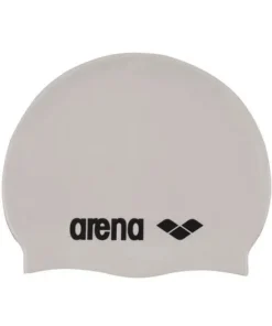 GORRO DE NATACIÓN ARENA CLASSIC SILICONE BLANCO