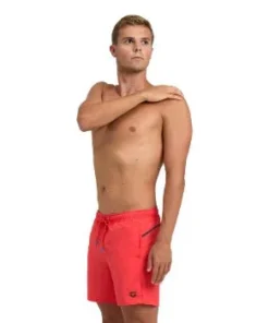 TRAJE DE BAÑO HOMBRE ARENA PRO FILE BEACH BOXER ROJO TALLA M