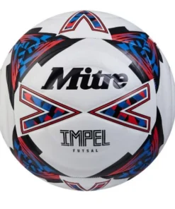 BALON IMPEL FUTSAL BLANCO/NEGRO/ROJO N°4
