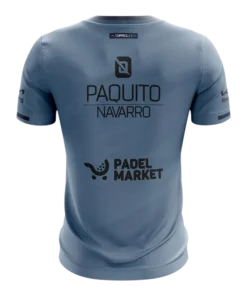 Camiseta Bullpadel Prior Paquito Navarro Azul Atlantico Vigore 2026