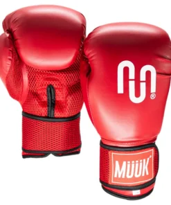 Guante de Box Muuk Cuero Rojo 16 OZ