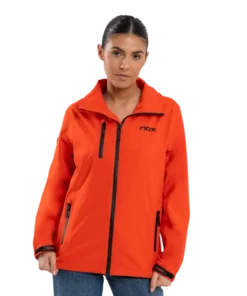Softshell Nox Team Rojo Negro Mujer 2026