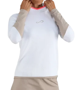 Sudadera Endless Breath Line White Delave 2026