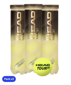 Pelotas Head Tour XT (x4) (Pack x3)