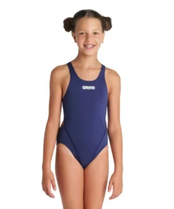 TRAJE BAÑO NIÑA TEAM SWIMSUIT SWIM TECH SOLID AZUL MARINO