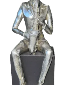 TROFEO MUSICO SAXOFÓN 25X10 CM